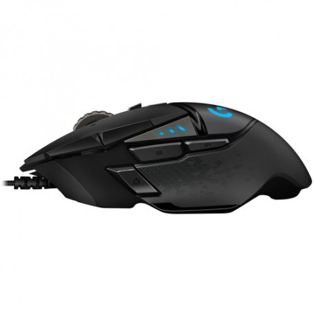 MOUSE LOGITECH GAMING WIRED G502 HERO HI GH PERFORMANCE RGB OPTICAL USB