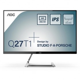 MONITOR AOC LED 27" Wide Q27T1 2560x1440 5ms 350cd/mq 50.000.000:1 HDMI DP
