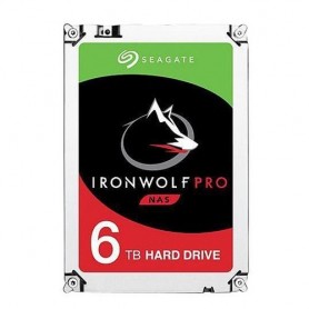 HD SEAGATE  IRON WOLF PRO SATA3 6TB 3.5" 7200 RPM  256mb cache 24x7 - NAS HDD - ST6000NE000 - Gar. 5 anni/2Y SERVIZIO RE