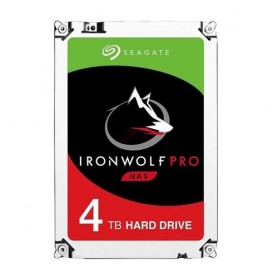HD SEAGATE  IRON WOLF PRO SATA3 4TB 3.5" 7200 RPM  128mb cache 24x7 - NAS HDD - ST4000NE001- Gar. 5 anni/2Y SERVIZIO RES