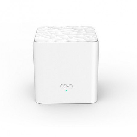 ROUTER TENDA NOVA MW3 1PACK WIRELESS DUA L BAND AC1200 SISTEMA HOME MESH WiFi COMPLETO copertura fino a 300m2,MU-MIMO,sis