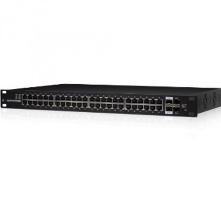 UBIQUITI EdgeSwitch, 48 porte Ggigabit, Lite, Non-POE 2P SFP+ 2P SFP - ES-48-LITE