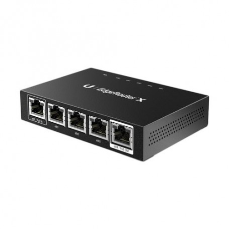 UBIQUITI EdgeRouter X, 5 Porte ER-X 5P G igabit RJ45, Alimentato tramite 24V PASSIVE POE