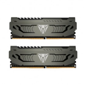 KIT DDR4 PATRIOT "VIPER 4 STEEL" 32GB (2 X16GB) 3200Mhz - CL 16 ALUMINIUM HEAT SHIELD - PVS432G320C6K
