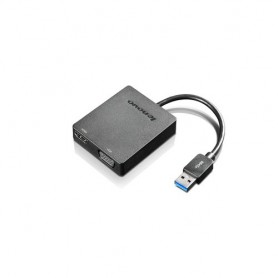 Lenovo Universal USB 3.0 to VGA/HDMI Ada pter - 4X90H20061