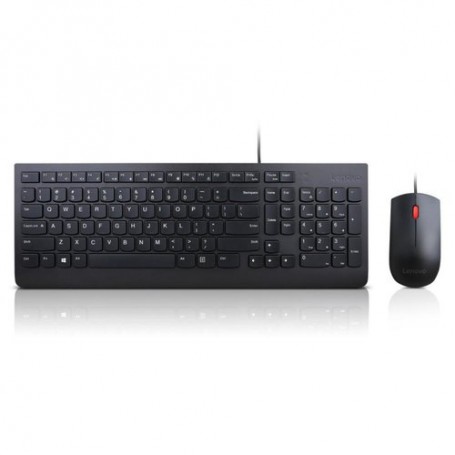 Lenovo Essential Wired Keyboard and Mous e Combo - US English - 4X30L79883