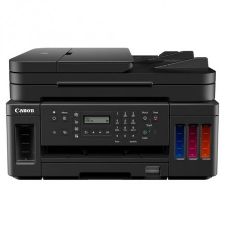 MULTIFUNZIONE CANON INK PIXMA G7050 BLAC K A4 13/6.8IPM 250FF FAX ADF DUPLEX LAN USB WiFi