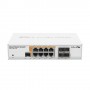 MIKROTIK Cloud Router Switch CR112-8P-4S -IN with QCA8511 400Mhz CPU,128MB RAM, 8Gb LAN with PoE-out,4SFP, RouterOS L5, P