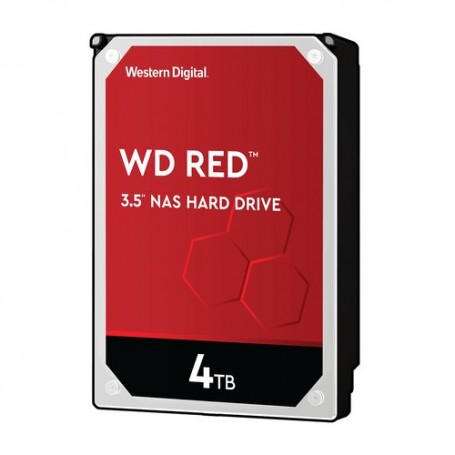 HD WD SATA3 4TB 3.5" RED INTELLIPOWER 25 6mb cache 24x7 - NAS HARD DRIVE - WD40EFAX