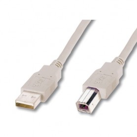 CAVO DIGITUS USB 2.0 A-B M-M 1,8MT in RA ME Colore GRIGIO