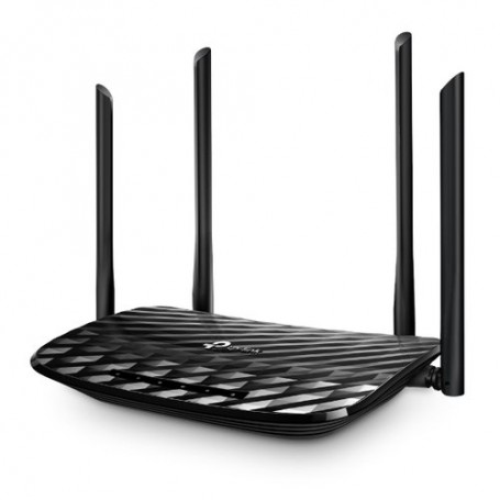 ROUTER TP-LINK Archer C6 WIRELESS DUAL B AND AC1200 867Mbps a 5GHz+300Mbps a 2.4GHZ 5P GIGABIT,4 ANTENNE, MU-MIMO,   IPTV