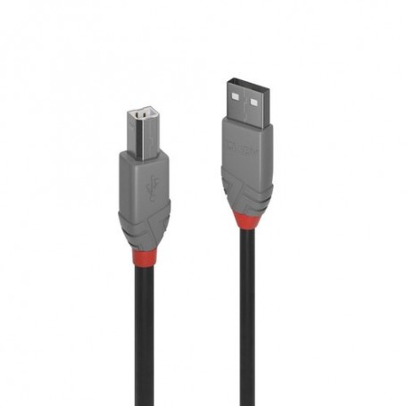 CAVO LINDY USB 2.0 "Anthra Line" A-B M-M 2mt