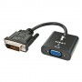 ADATTATORE LINDY DVI-D/VGA M-F 