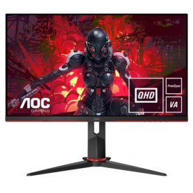 MONITOR AOC LED 27"Wide Q27G2U/BK VA 256 0x1440 1ms 250cd/mq 1.000:1(80.000.000:1) 2x2W MM Reg. H PIVOT 2HDMI DP 144Hz GA
