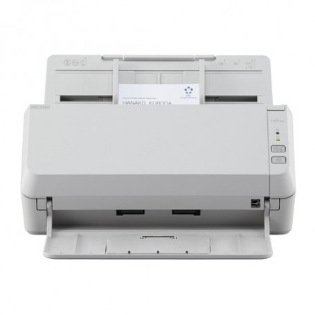 Scanner Fujitsu SP-1125N da Ufficio con LED Ethernet Gigabit USB3.2 ADF Duplex A4 da 25 ppm/50 ipm