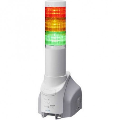 TORRETTA PATLITE DI SEGNALAZIONE LUMINOS A PER IL MONITORAGGIO NETWORKING -  NHL-3FB2W-RYG