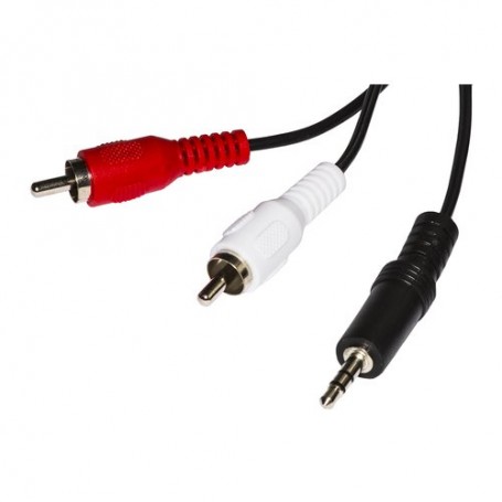 CAVO AUDIO LINK CONNETTORI 3,5mm/2x RCA M/M 1,8mt