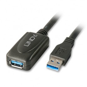 CAVO LINDY USB 3.0 A-B M-F PROLUNGA ATTI VA 5mt