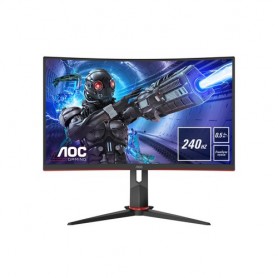 MONITOR AOC LED 27" Wide CURVED C27G2ZE/ BK 1920x1080 0.5ms 300cd/mq 3.000:1(80.000.000:1) 2HDMI DP GAMING