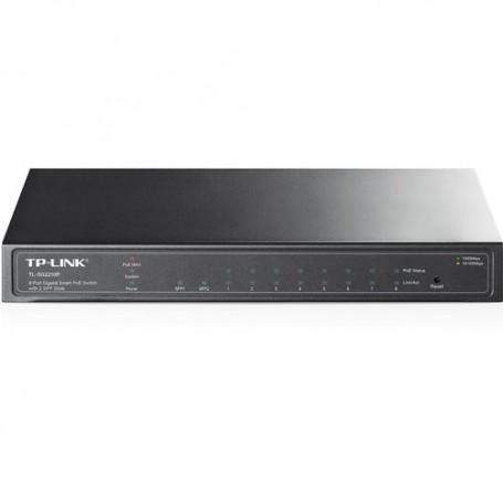 SWITCH TP-LINK TL-SG2210P 8P LAN GIGABIT POE SMART SWITCH 10/100/1000Mbps RJ45 2 SFP Compatibile con OMADA SDN